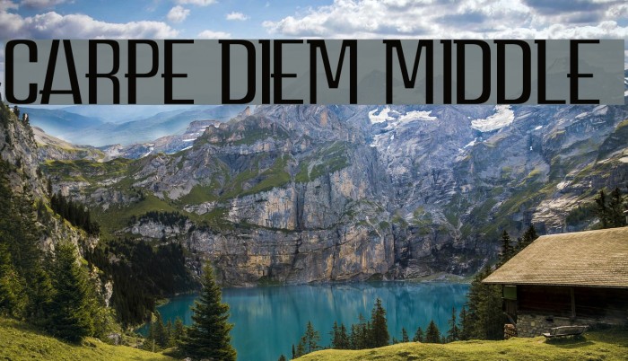 CARPE DIEM MIDDLE demo Example 1