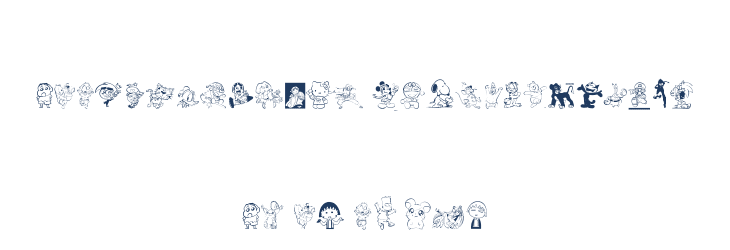 CARTOON 1994 Font Preview