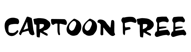 CARTOON FREE  font caratteri gratis