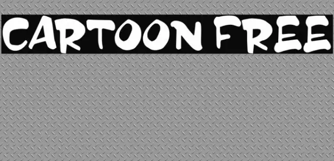 CARTOON FREE Font examples