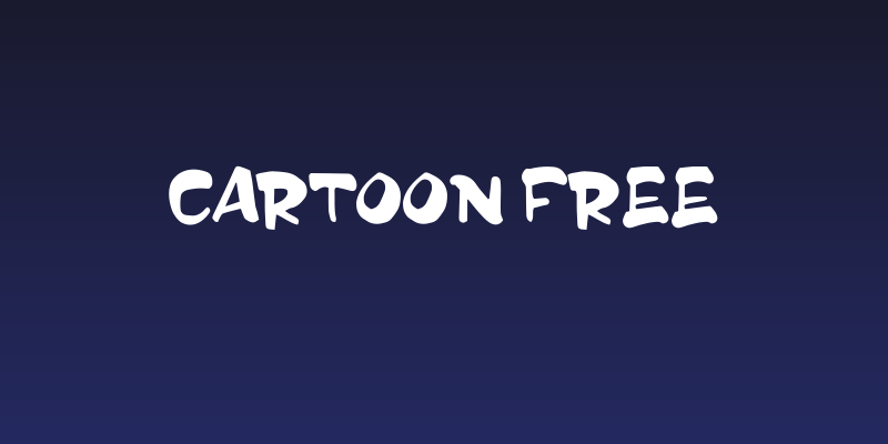 CARTOON FREE Social Header