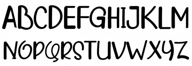CARTOON MOREEN Font Litere mari