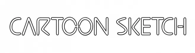 CARTOoN SKETCH  Frei Schriftart Herunterladen