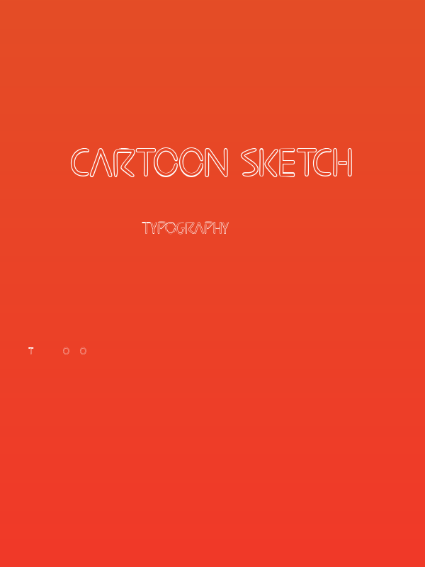 CARTOoN SKETCH Poster