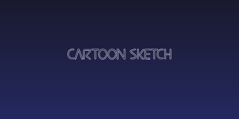 CARTOoN SKETCH Social Header