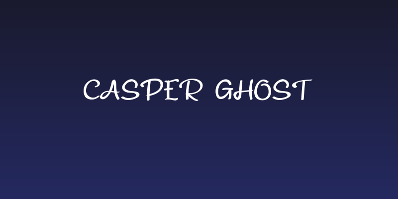 CASPER GHOST Social Header