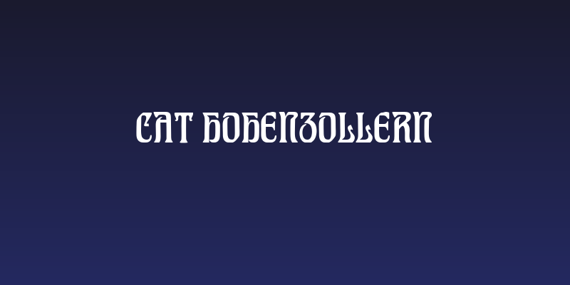 CAT Hohenzollern Social Header