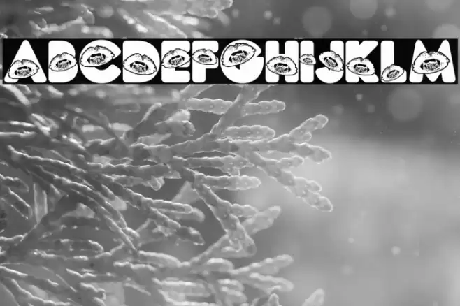 CAT PEOPLE PERSONAL USE Bold Schriftart examples