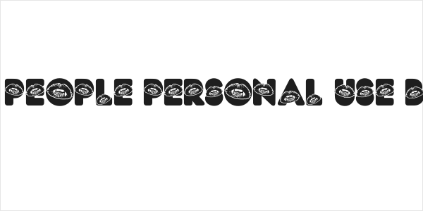 CAT PEOPLE PERSONAL USE Bold Logo