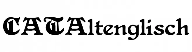 CATAltenglisch  font caratteri gratis