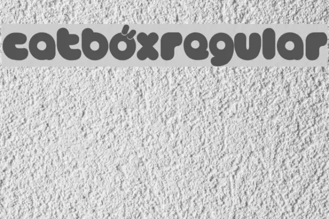 CATBÖXRegular Fuentes examples
