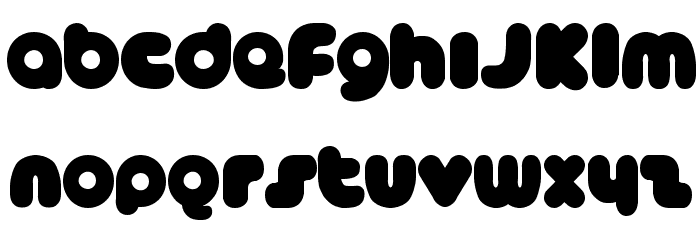 CATBÖXRegular Font LOWERCASE