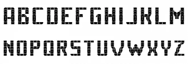CATDyFa Schriftart Groß