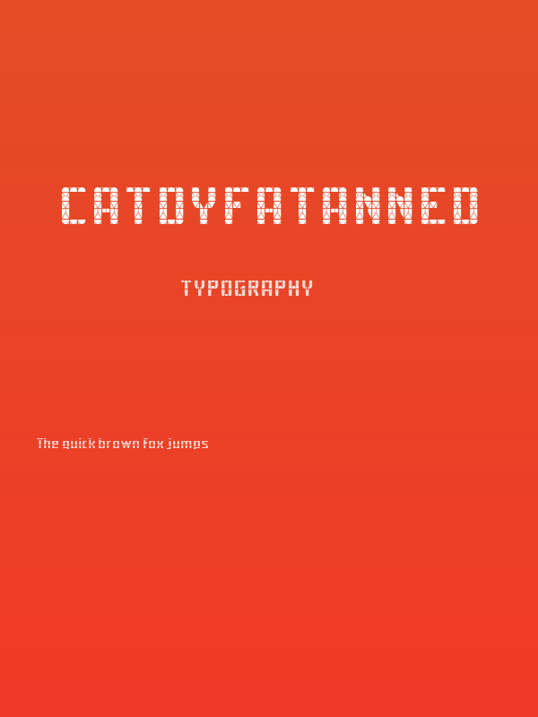 CATDyFaTanned Poster