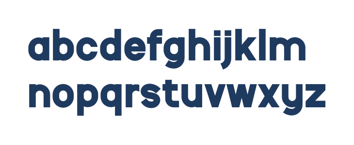 CATHRA Bold Personal Lowercase