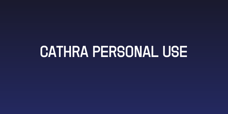 CATHRA Personal Use Social Header