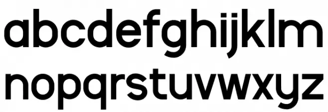 CATHRA Personal Use 字体 小写