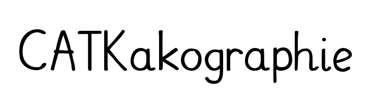 CATKakographie  Frei Schriftart Herunterladen