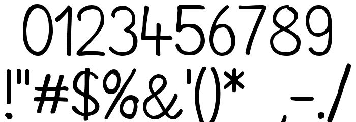 CATKakographie Font OTHER CHARS