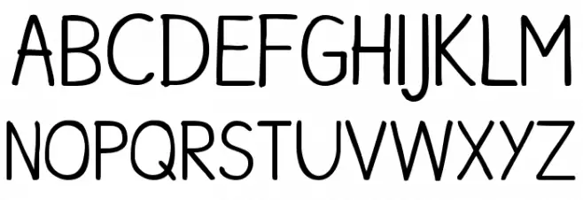 CATKakographie Schriftart Groß