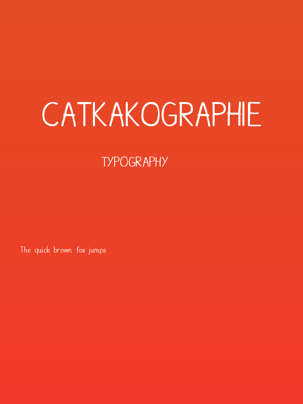 CATKakographie Poster