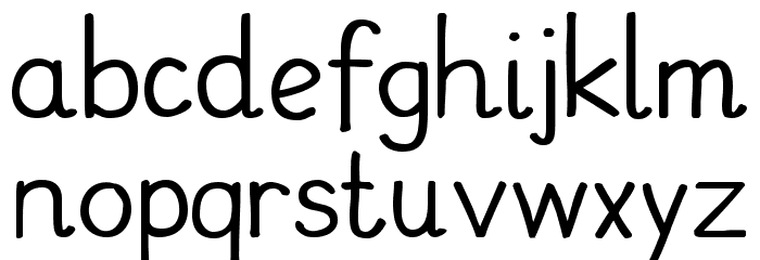 CATKakographie Font LOWERCASE