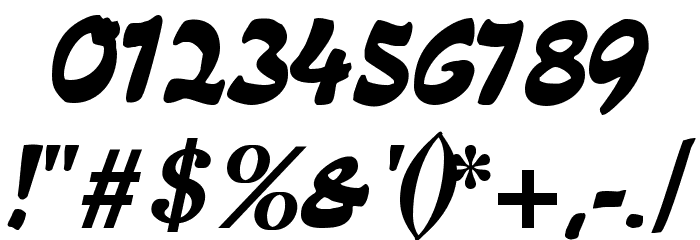 CATKurier Font OTHER CHARS