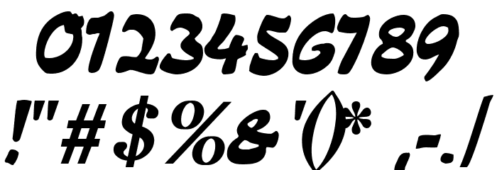 CATKurier Font OTHER CHARS