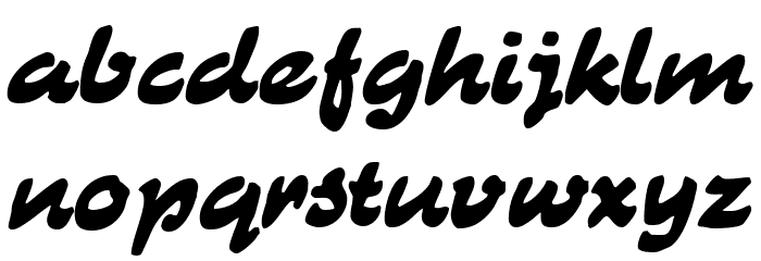 CATKurier Font LOWERCASE