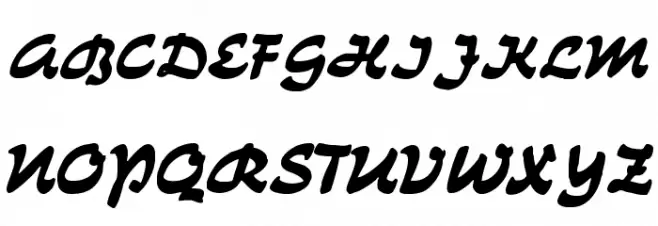CATKurier Schriftart Groß