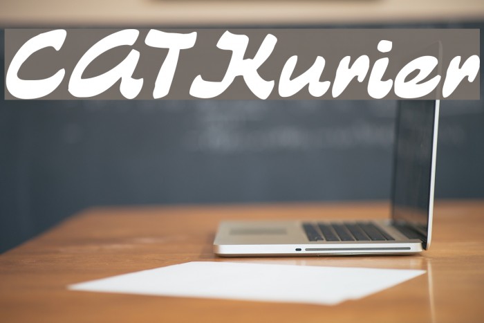 CATKurier Font examples