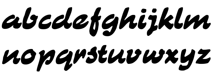 CATKurier Font LOWERCASE