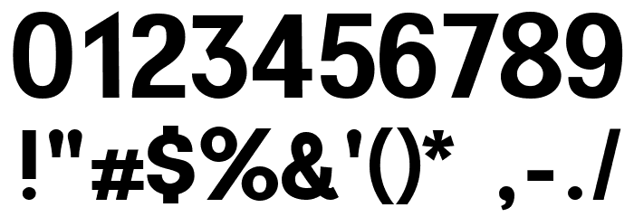 CATNeuzeit Font OTHER CHARS