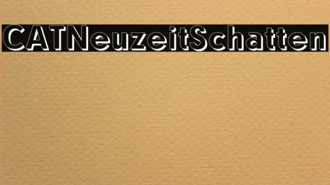 CATNeuzeitSchatten Example 1