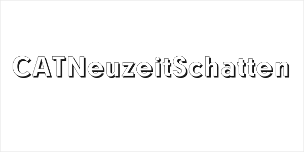 CATNeuzeitSchatten Logo