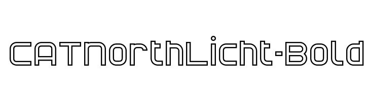CATNorthLicht-Bold Font