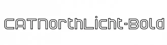 CATNorthLicht-Bold  Fuentes Gratis Descargar