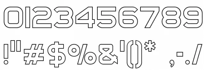 CATNorthLicht Шрифта ДРУГИЕ символов