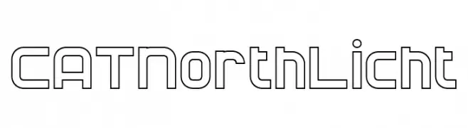 CATNorthLicht  フリーフォントのダウンロード