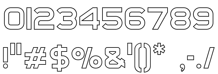 CATNorthLicht Font OTHER CHARS