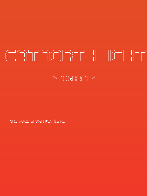 CATNorthLicht Poster