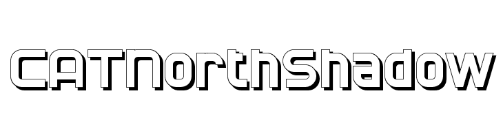 CATNorthShadow Font