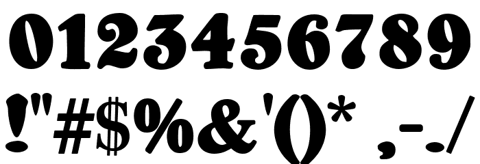 CATProfessorKrauseFraktur-Bold Font OTHER CHARS