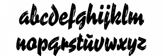 CATReporter Schriftart Kleinbuchstaben
