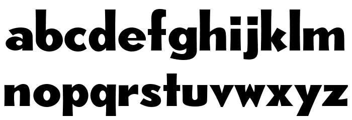 CATRhythmus Font LOWERCASE