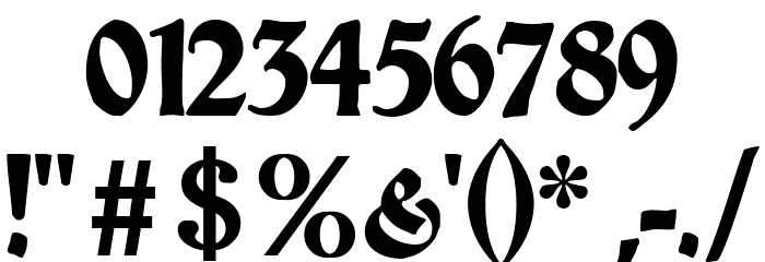 CATSchmalfetteThannhaeuser Font OTHER CHARS