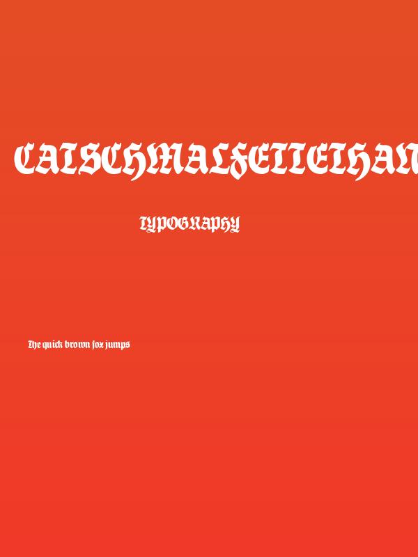 CATSchmalfetteThannhaeuser Poster