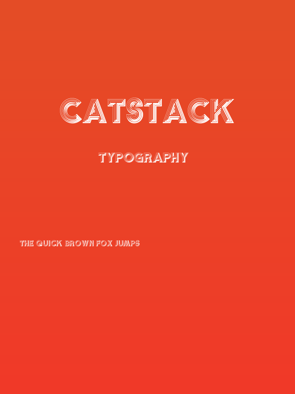 CATStack Poster
