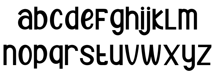 CATTY MAGIC Font LOWERCASE