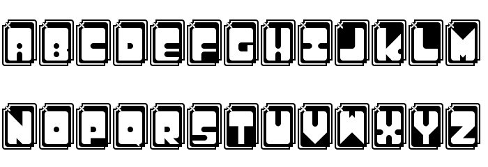 CATY Regular Font LOWERCASE